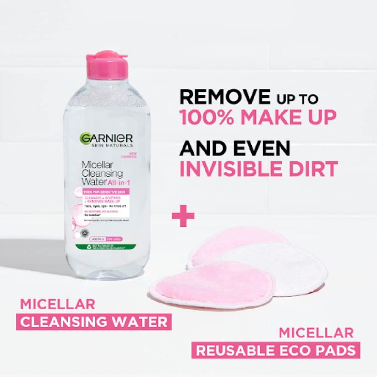 Garnier Skin Naturals Micellar Cleansing Water, 125ml - Image 7