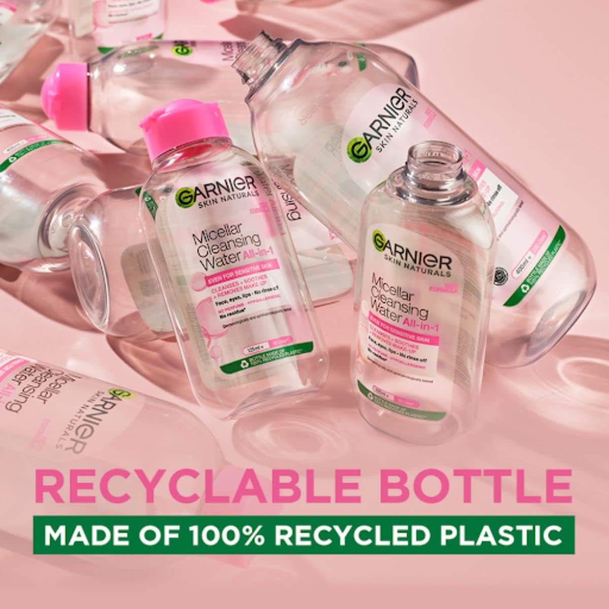 Garnier Skin Naturals Micellar Cleansing Water, 125ml - Image 8